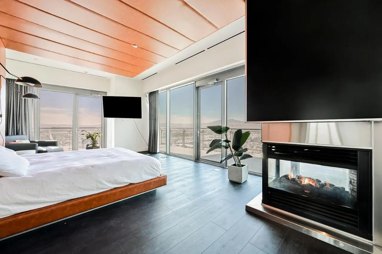 Stripviewsuites Ultimate Luxury Penthouses Full Strip View & Balcony Las Vegas Aparthotel