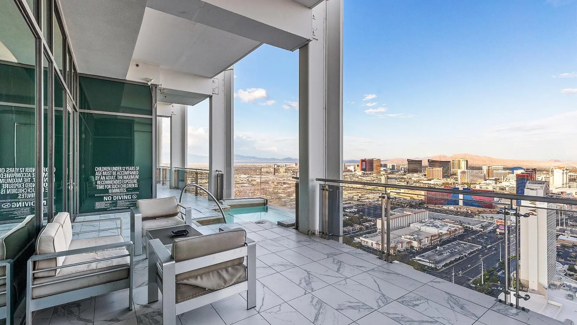 Stripviewsuites Ultimate Luxury Penthouses Full Strip View & Balcony Las Vegas 0*,