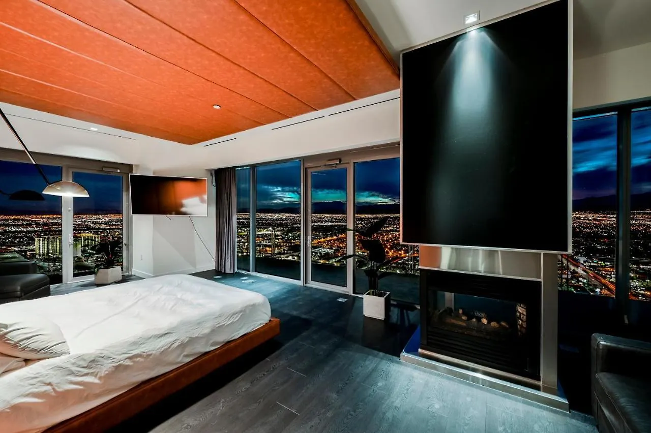Stripviewsuites Ultimate Luxury Penthouses Full Strip View & Balcony Las Vegas Aparthotel