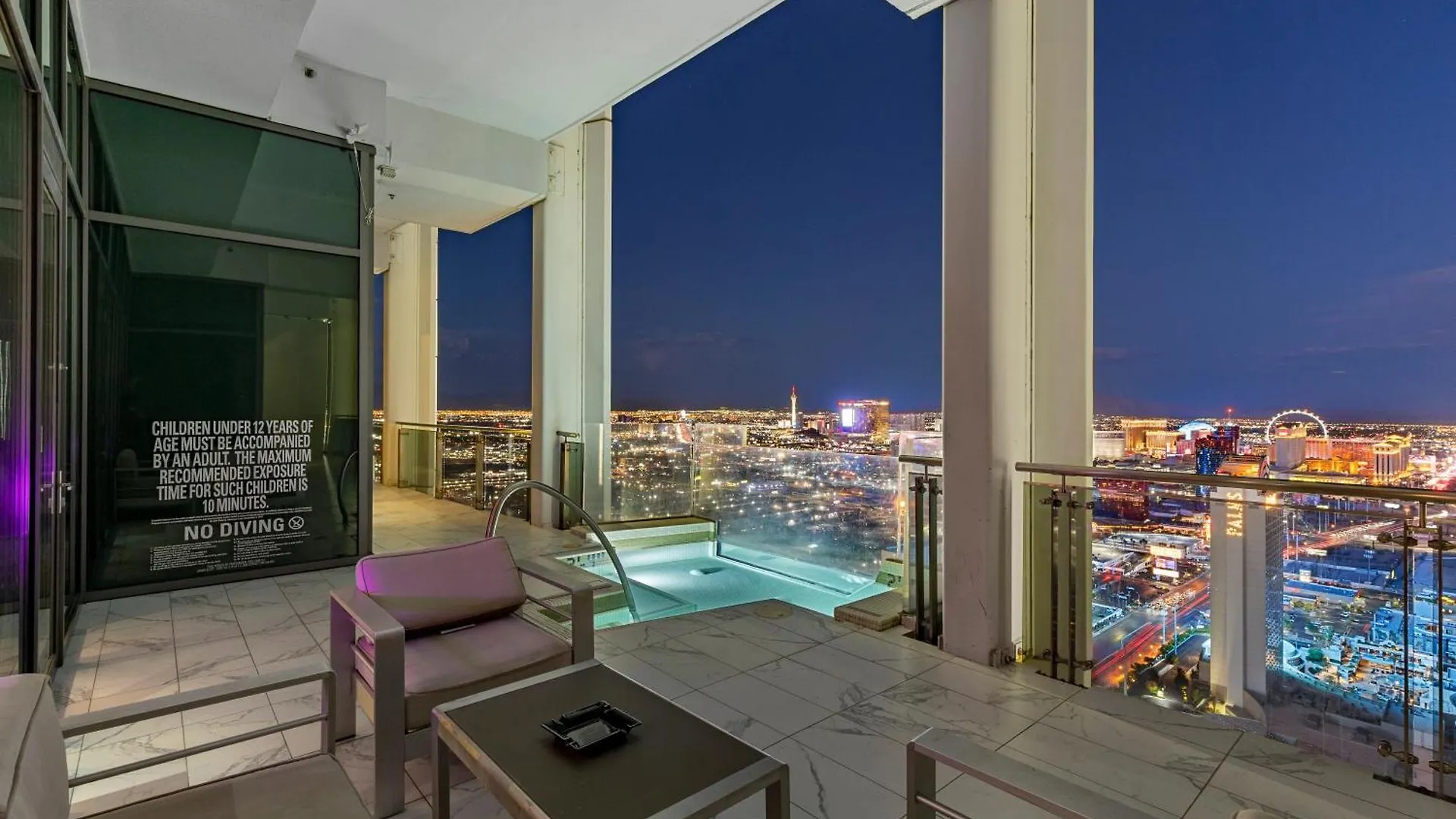 Stripviewsuites Ultimate Luxury Penthouses Full Strip View & Balcony Las Vegas United States